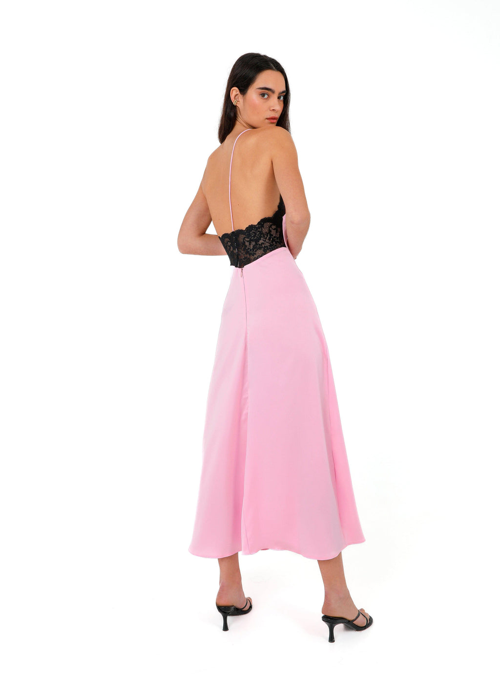 dress naomi pink