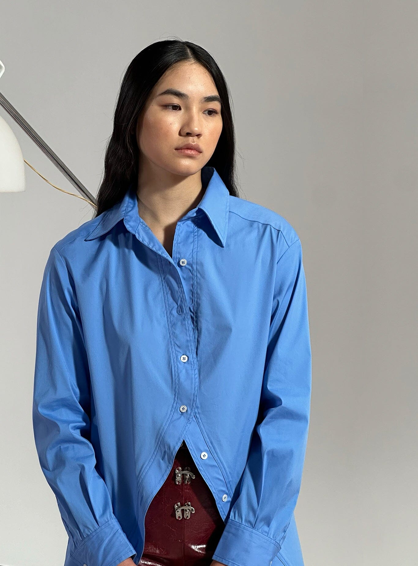 NO BOYFRIEND BLUE SHIRT