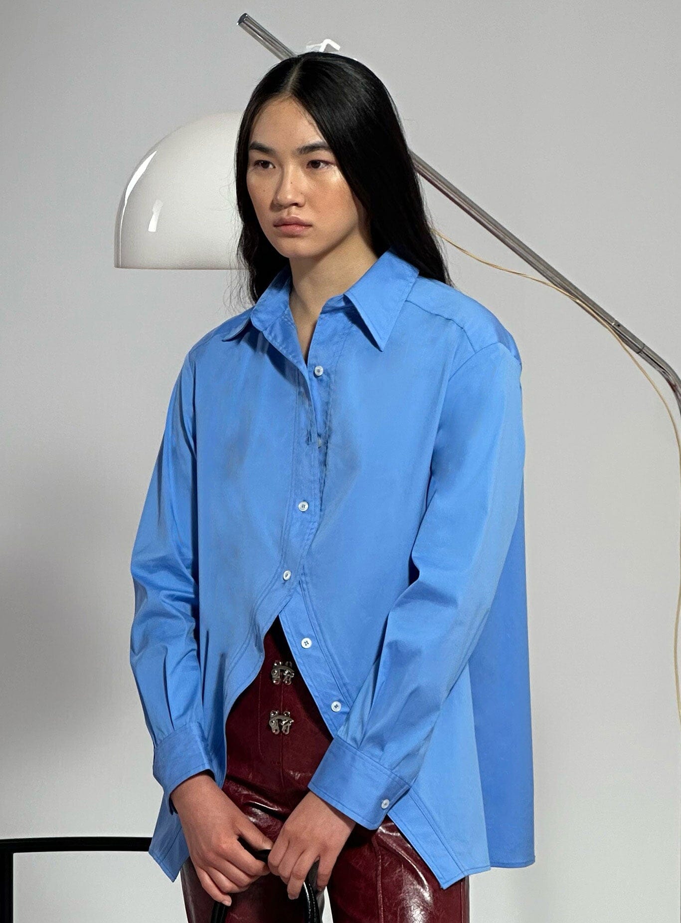 NO BOYFRIEND BLUE SHIRT