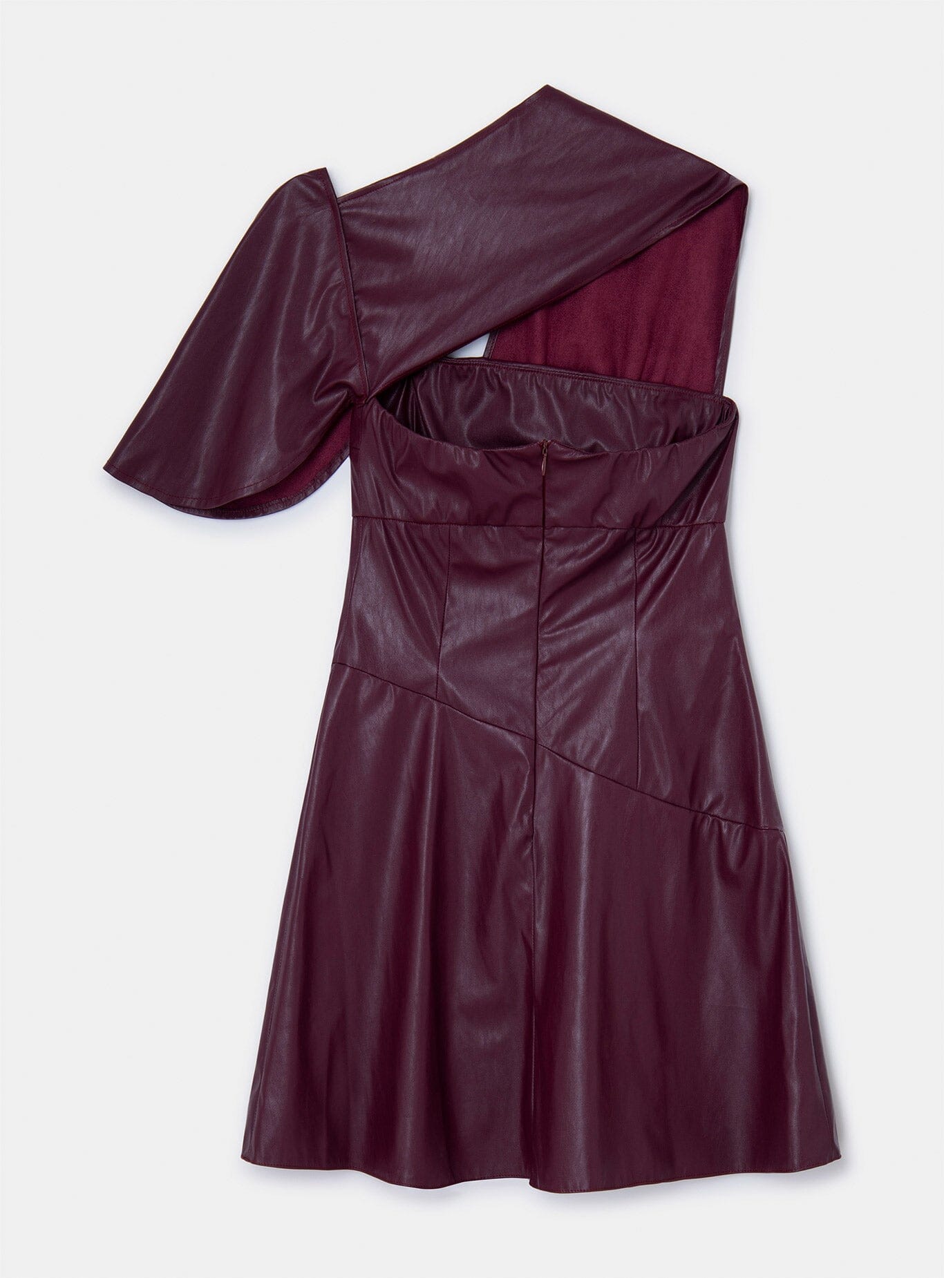 RUBY FAUX LEATHER DRESS