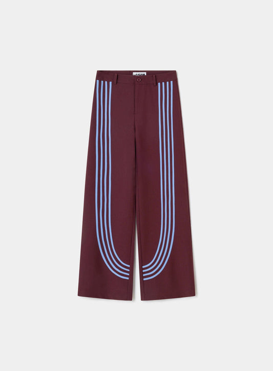 ZION BURGUNDY PANTS