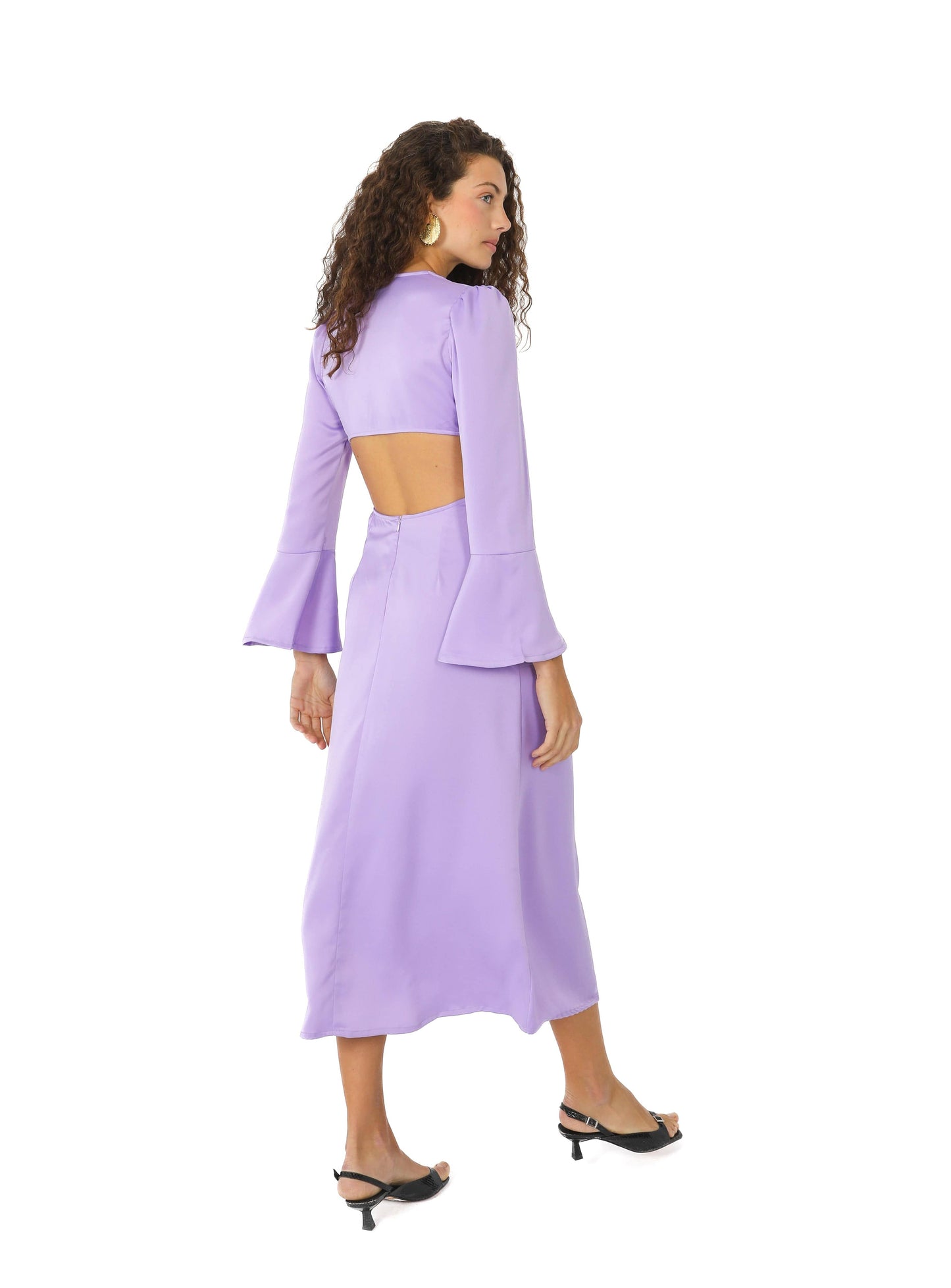 CLEO MAUVE DRESS