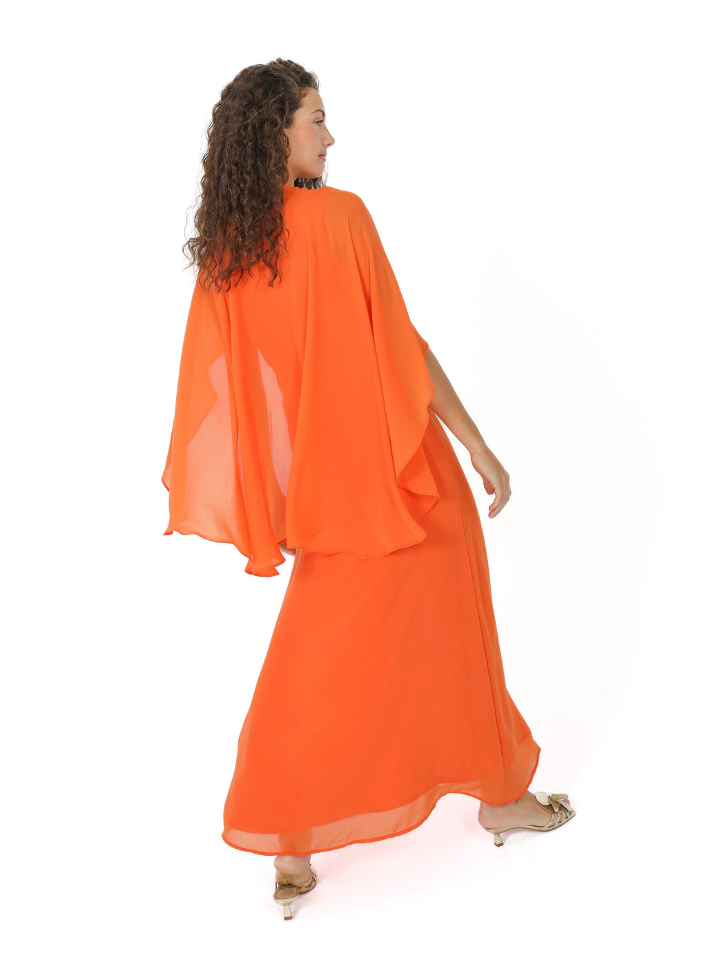 dress cloak orange