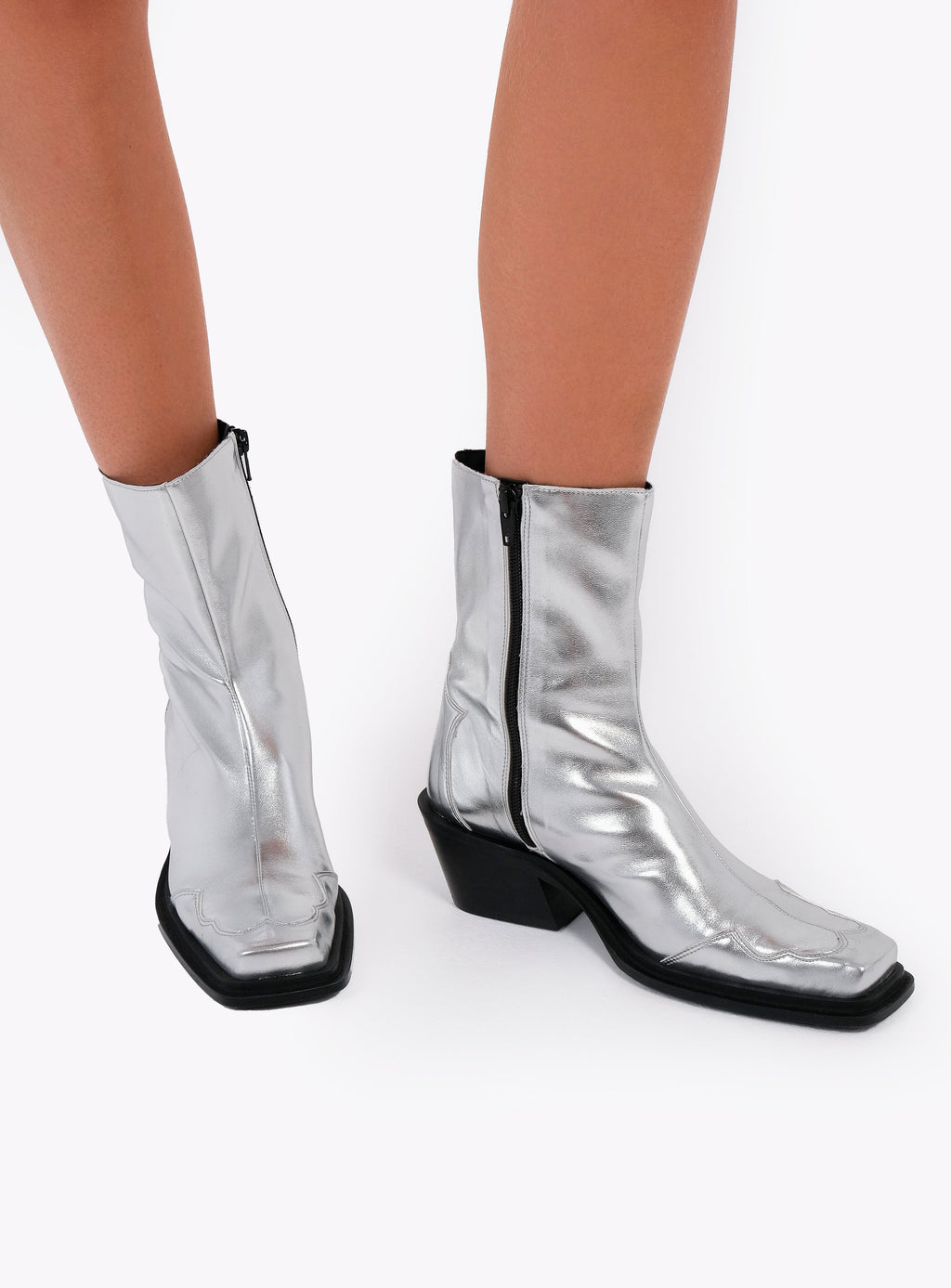 boots fawcet silver
