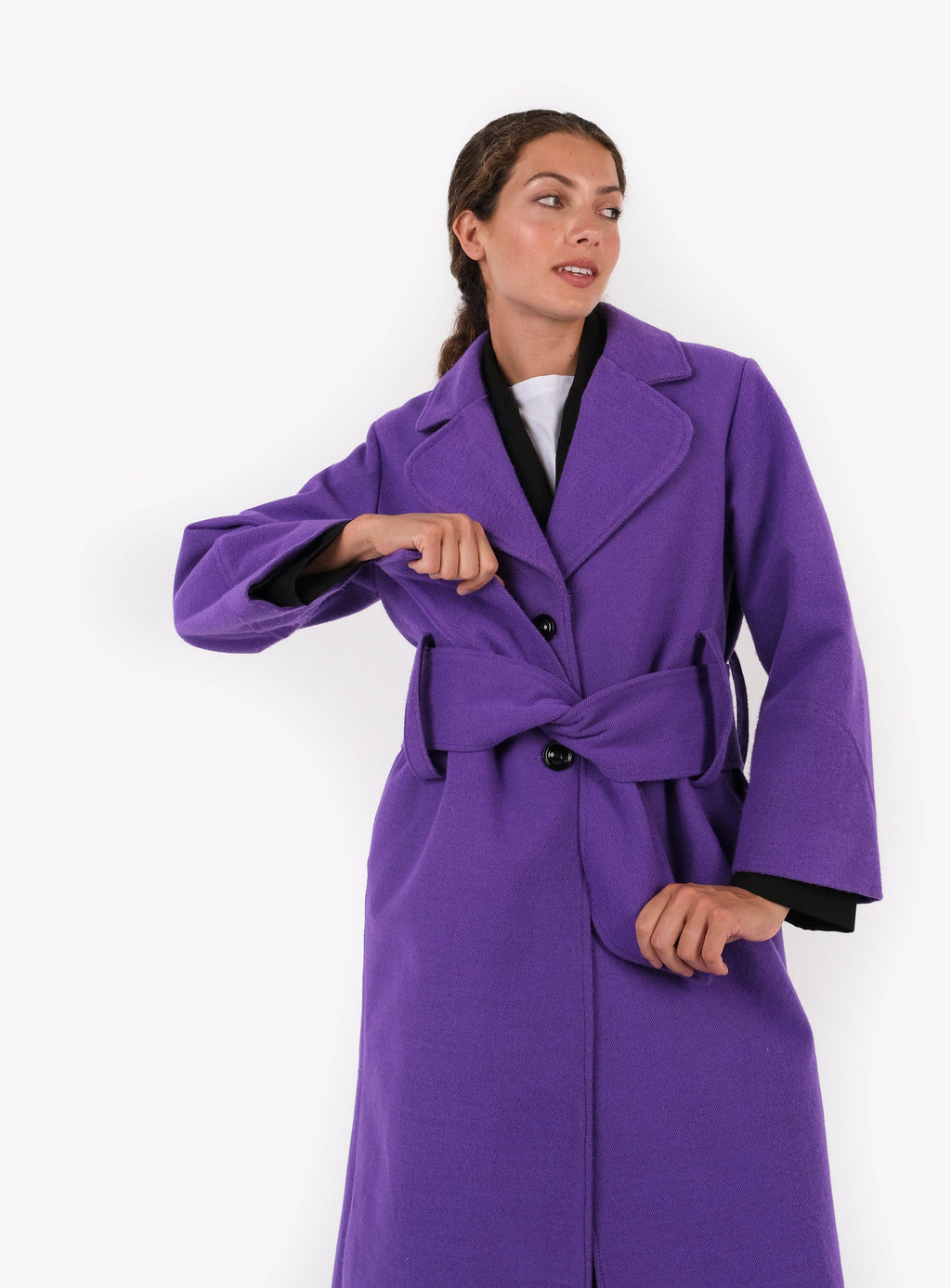 coat ozzy purple